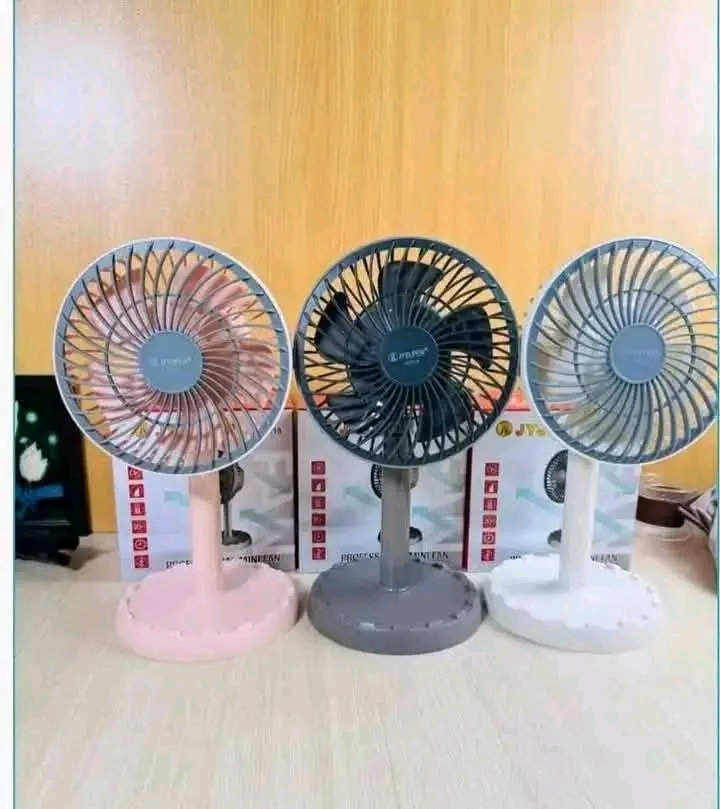 JYSUPER JY-2218 USB Rechargeable Mini Table Fan